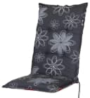 Sun Garden Hochlehnerauflage Prato 122x50x7 cm Rot-Grau-Weiß Kariert Bild 1