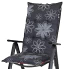 Sun Garden Hochlehnerauflage Prato 122x50x7 cm Rot-Grau-Weiß Kariert Bild 4