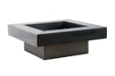 Gardener Feuerschale 104 - Modernes Viereckiges Design Schwarz Bild 1