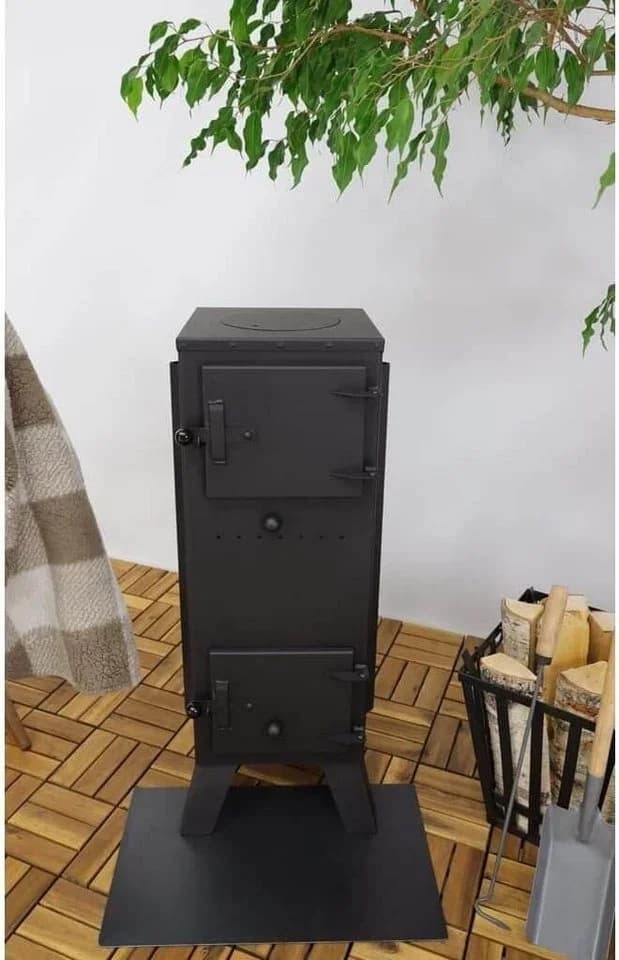 Magnus Kaminofen 7,5 kW Schwarz mit Schamottstein GT7PR - Bild 3