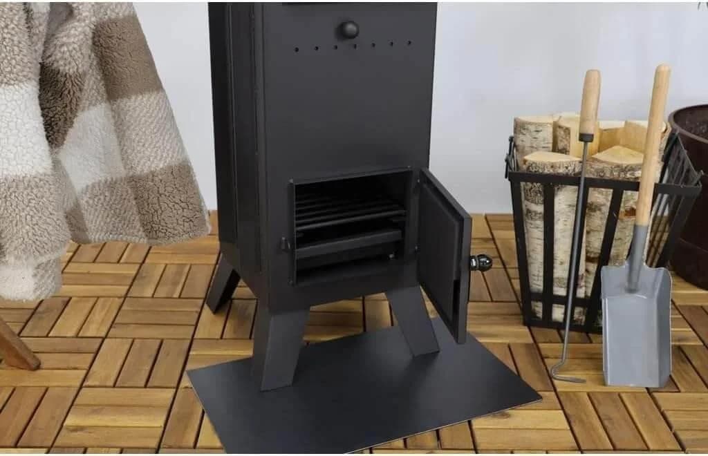 Magnus Kaminofen 7,5 kW Schwarz mit Schamottstein GT7PR - Bild 5
