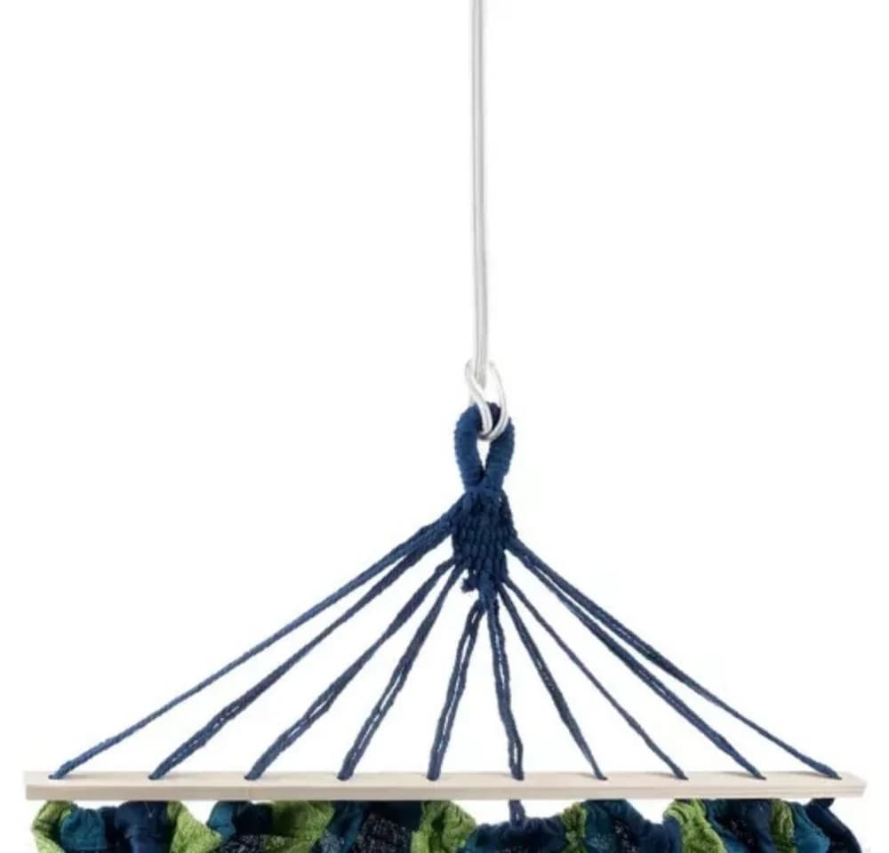 Gardlov Hängematte Gartenhängematte 260x160cm Blau/Grün - Bild 3