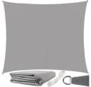 Gardlov Sonnensegel 3x2m Grau Rechteckig mit Befestigungsmaterial Bild 2