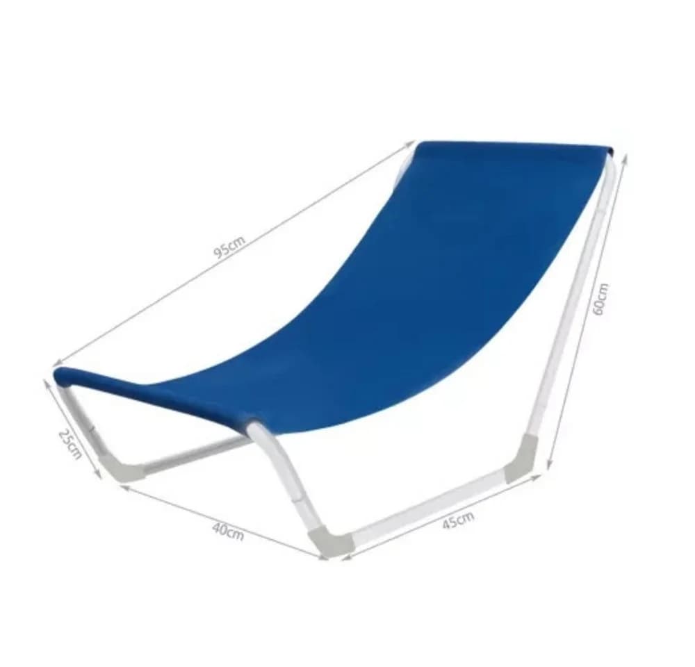 MALATEC Gartenliege Strandliege Faltbar mit Tasche - Bild 2