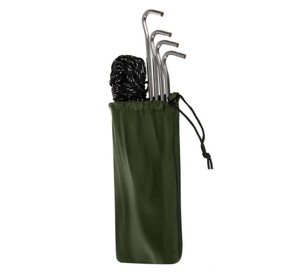 Trizand Hängematte Gartenhängematte Moskitonetz Khaki