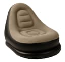 Gardlov Aufblasbarer Gartensessel mit Fußstütze Schwarz-Beige Bild 4