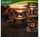 Gardlov Klappgartentisch mit 4 Campingstühlen, 5-teiliges Set mit Koffer Bild 4