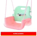KRUZZEL 3-in-1 Kinderschaukel Babyschaukelsitz Garten Schaukel Bild 4