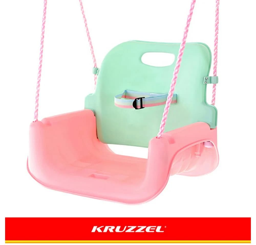 KRUZZEL 3-in-1 Kinderschaukel Babyschaukelsitz Garten Schaukel - Bild 4