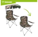 Trizand Angelstuhl PANAMA Klappbar mit Moskitonetz Tarnmuster Bild 4