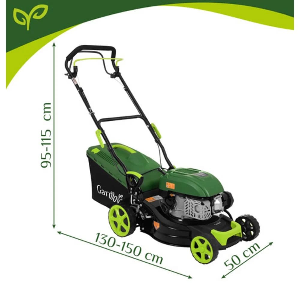 Gardlov Benzinrasenmäher DriveXPro 4-in-1 mit Radantrieb