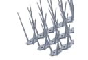 KONZEPT Taubenspikes Grau 3-reihig Vogelabwehr Set Bild 2