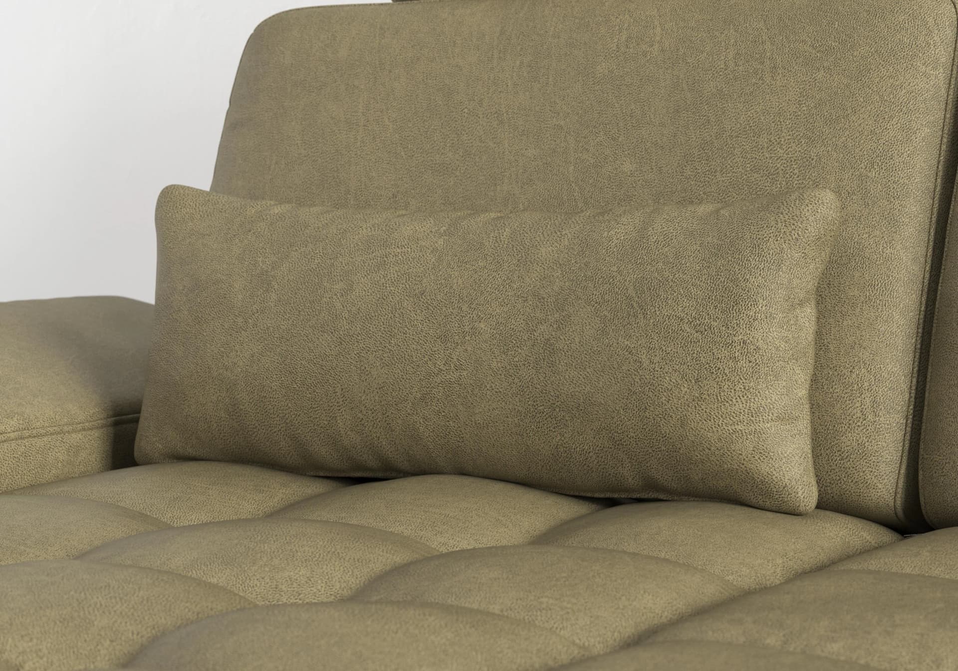 Sit & More Polsterauflage Westham Olive Microfaser