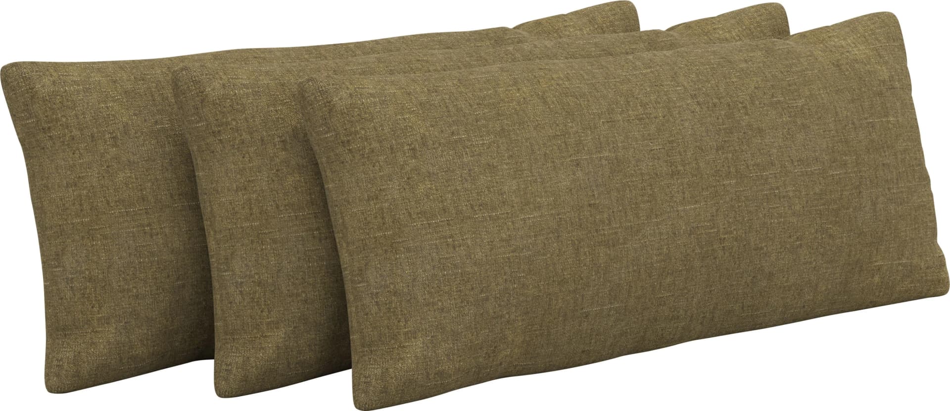 Sit & More Auflagekissen Emely Set 3-teilig Olive Polyester