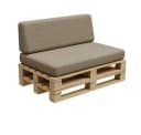 FAVRE Palettenkissen Set Beige Gartenkissen Bild 2