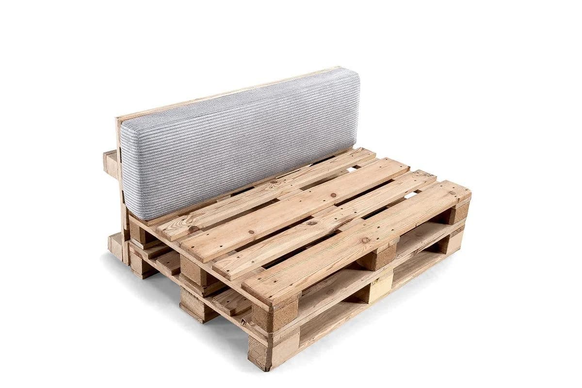 FAVRE Palettenkissen CosyRib Set Dunkelbraun Sitzkissen Rückenlehne - Bild 4