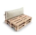FAVRE Palettenkissen Soft PWL Beige Gerippt Bild 2