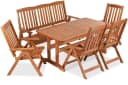 KONSIMO® Garten-Essgruppe ALCES Massivholz Kiefer FSC-zertifiziert Bild 1