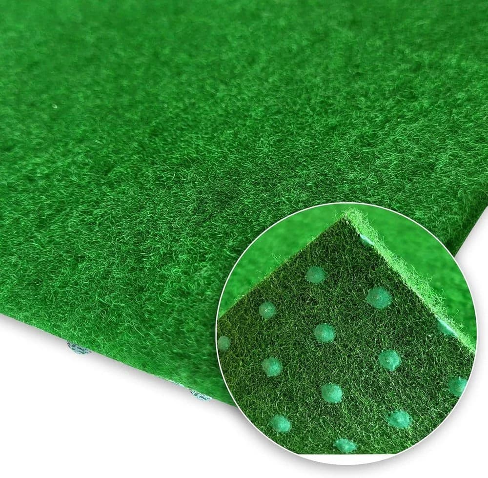 MDEKOR Kunstrasen Rasenteppich Grün 6,5mm Höhe - Bild 3