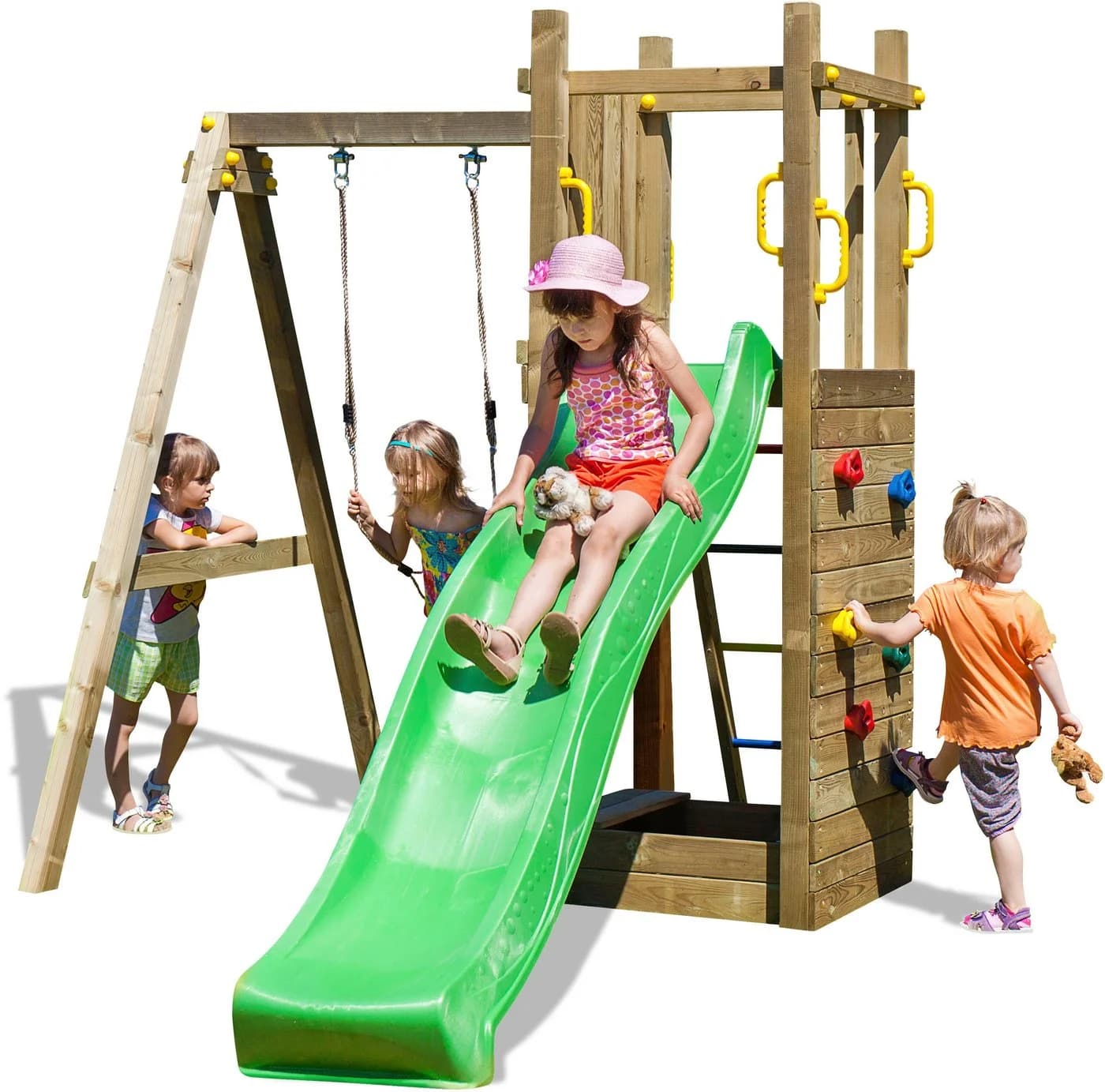 FUNGOO Spielturm Funny3 mit Sandkasten Rutsche - Bild 2