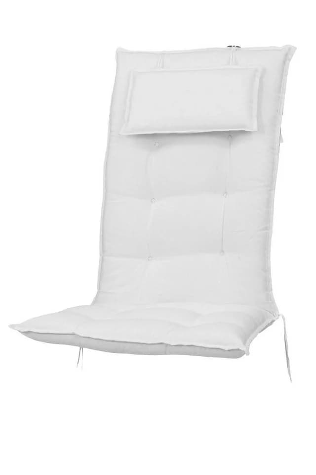 KETTtex Hochlehnerauflage Marbella weiß Polyester - Bild 2