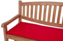 KETTtex Bankauflage Gartenbank Florence Rot Bild 2