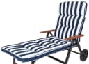 KETTtex Liegenauflage Alicante 2155 Extrabreit Blau-Weiß Bild 1