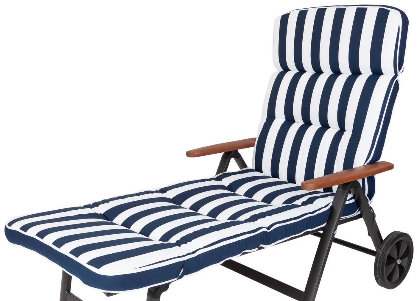 KETTtex Liegenauflage Alicante 2155 Extrabreit Blau-Weiß