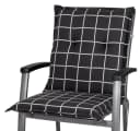 KETTtex Sesselauflage Milano anthrazit-grau 100% Baumwolle Bild 1