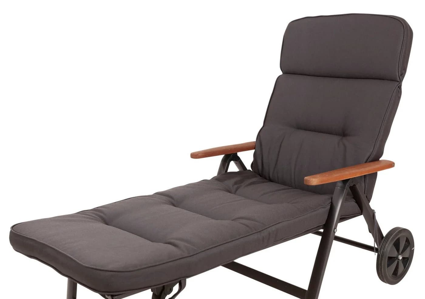 KETTtex Liegenauflage Rollliege Alicante 2399 anthrazit wasserabweisend - Bild 2