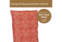 Herlag Liegenauflage Valeria Design-Edition Orange Mandala Bild 5