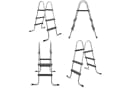 COIL Pooltreppe Metall Grau Sicherheitsleiter Bild 2