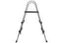 COIL Pooltreppe Metall Grau Sicherheitsleiter Bild 4