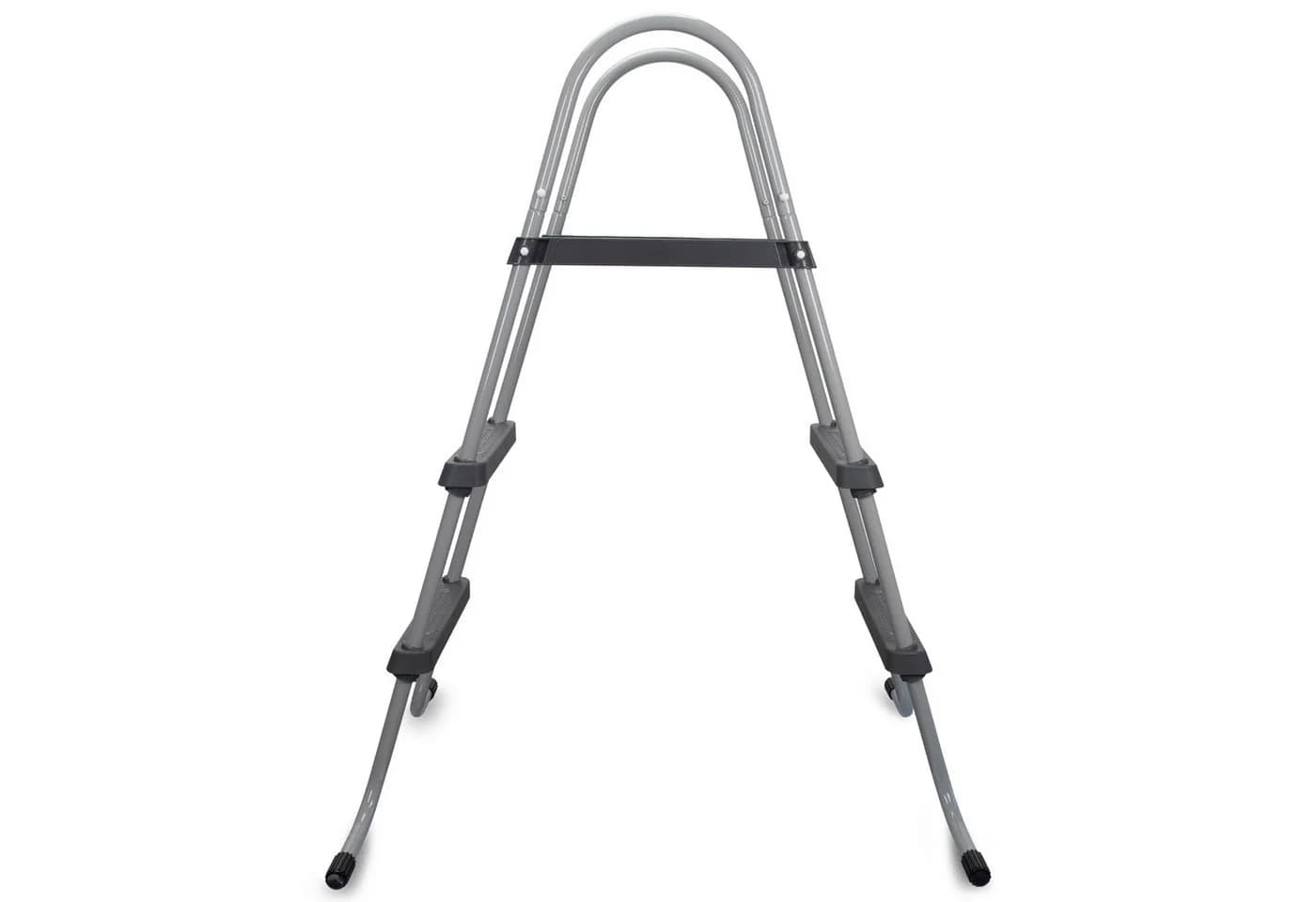 COIL Pooltreppe Metall Grau Sicherheitsleiter - Bild 4