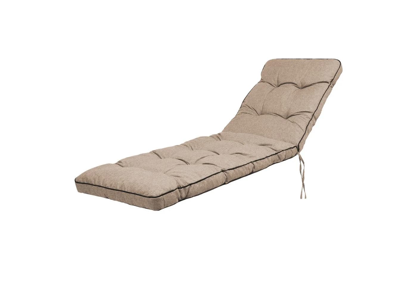 Hobbygarden Liegenauflage HUGO Beige Gesteppt - Bild 2