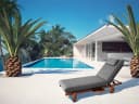 Hobbygarden Liegenauflage 204x60x10 cm Malaga Bild 1