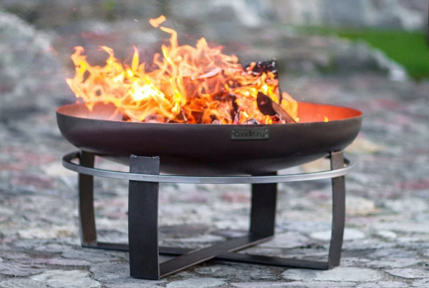CookKing Feuerschale Viking Schwarz Stahl Outdoor - Bild 2