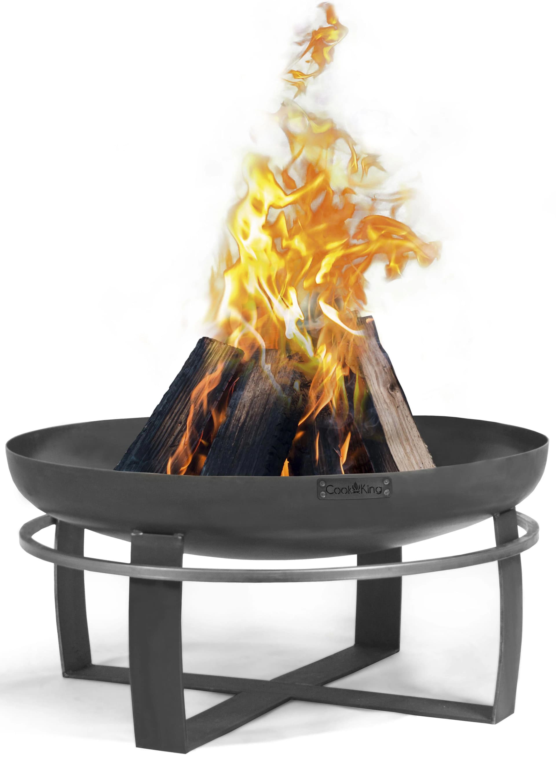 CookKing Feuerschale Viking 80 Ø 80 cm Schwarz - Bild 2