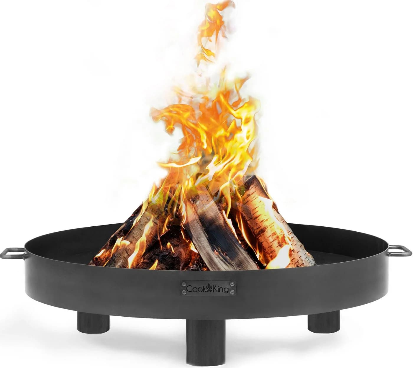 CookKing Feuerschale Tunis, Ø 60 cm, Schwarz, Stahl - Bild 3