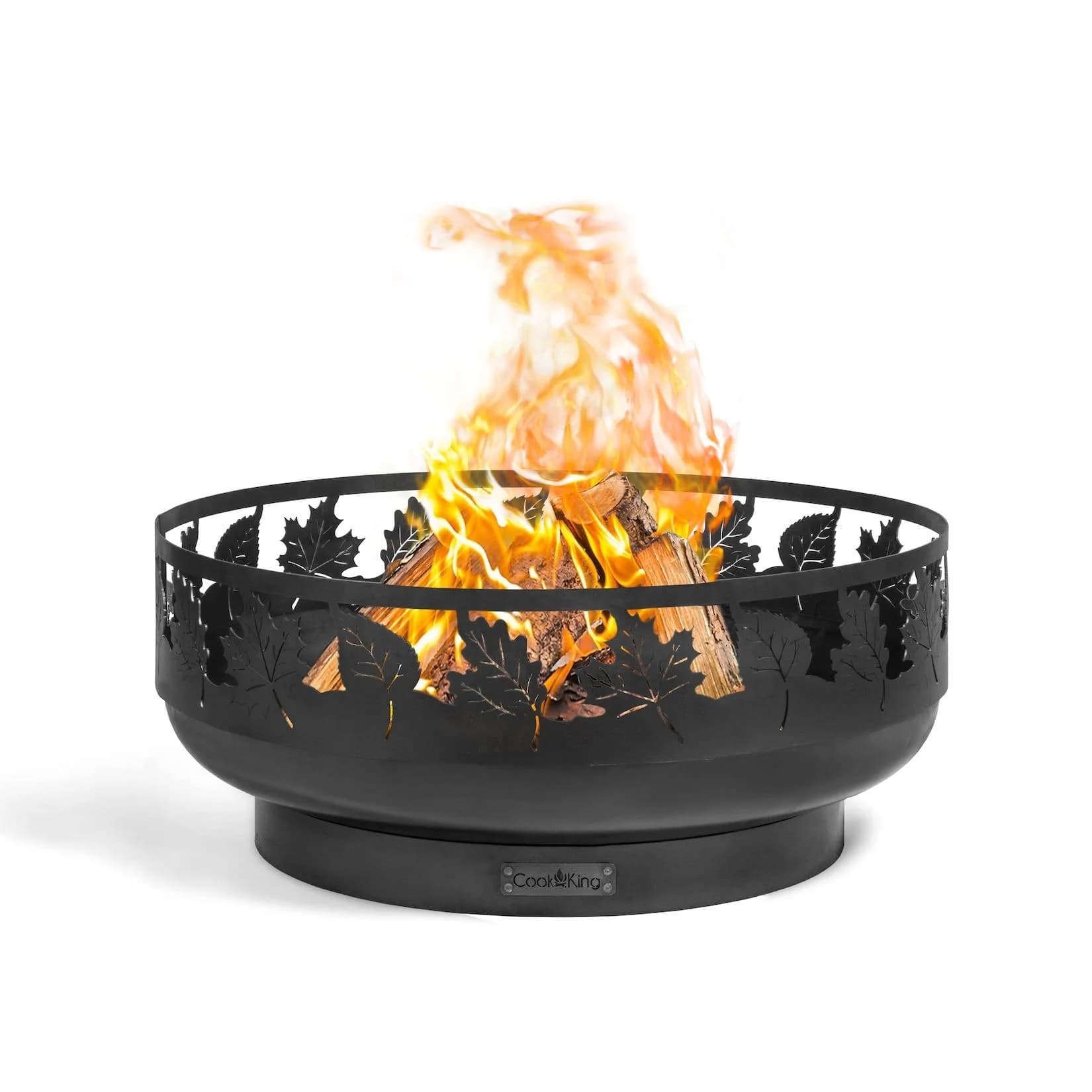 CookKing Feuerschale Toronto Schwarz 80 cm Stahl