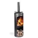 CookKing Gartenkamin Faro Schwarz Stahl Bild 1