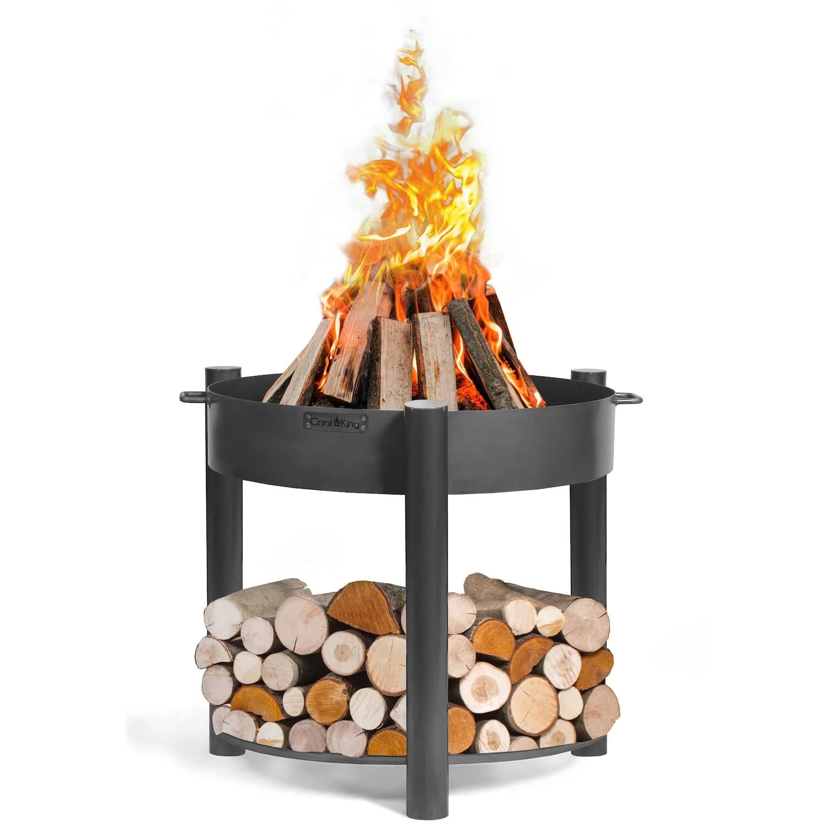 CookKing Feuerschale Montana Schwarz
