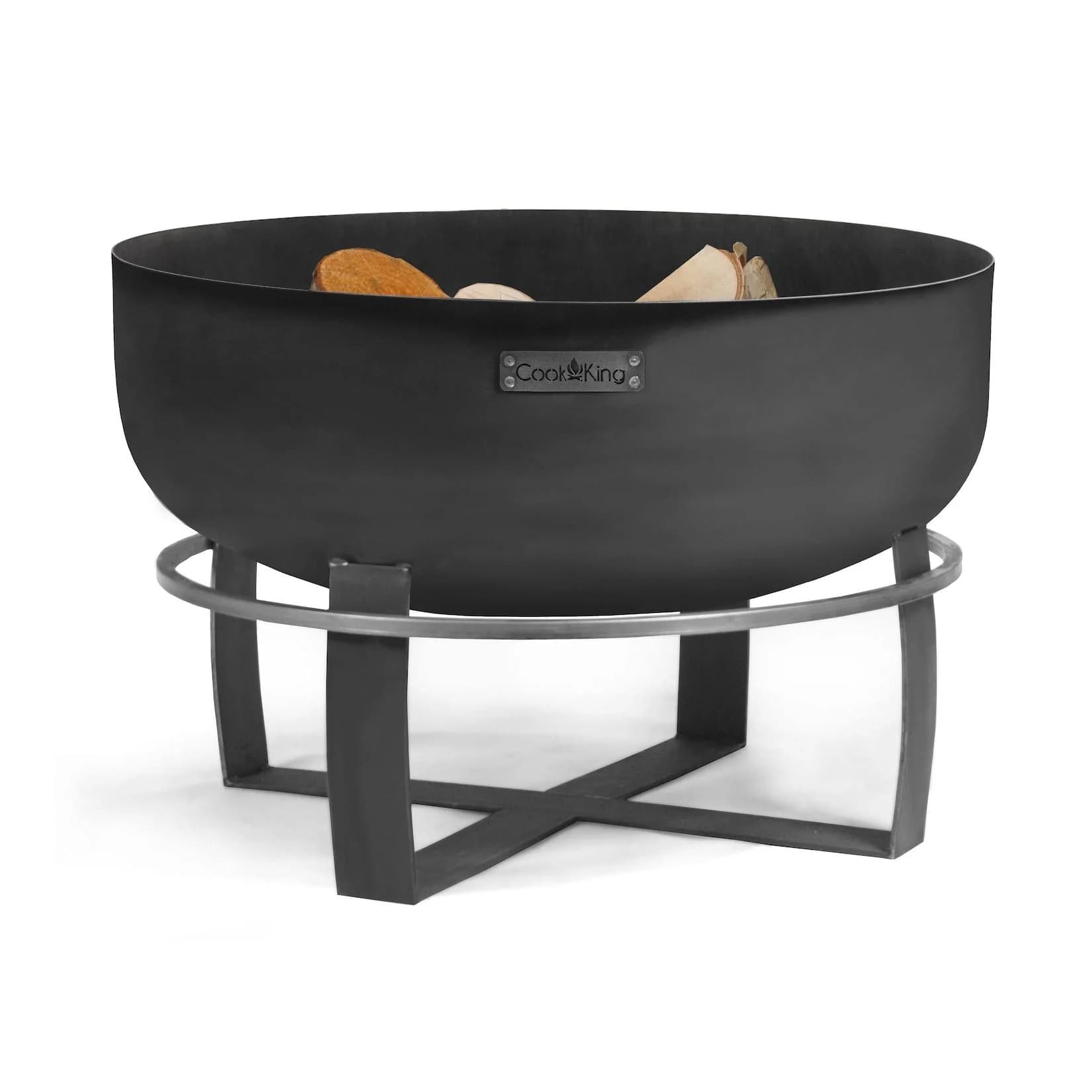 CookKing Feuerschale XXL Viking Schwarz