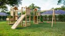 Fungoo Spielturm Maxi Funny Optimizer mit Rutsche und Schaukeln Bild 3