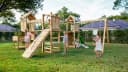 Fungoo Spielturm Maxi Funny Optimizer mit Rutsche und Schaukeln Bild 4