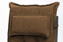 sunnypillow Hochlehnerauflage Braun UV-Lichtecht mit abnehmbarem Kopfpolster Bild 4