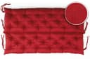 sunnypillow Bankauflage rot mit Befestigungsbändern Bild 5