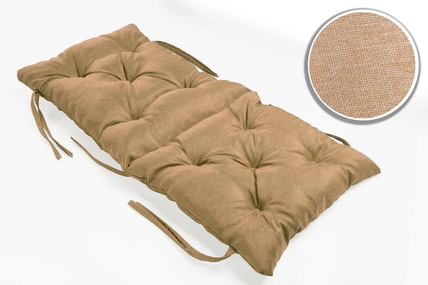 sunnypillow Bankauflage Stuhlkissen Beige Polyester - Bild 3