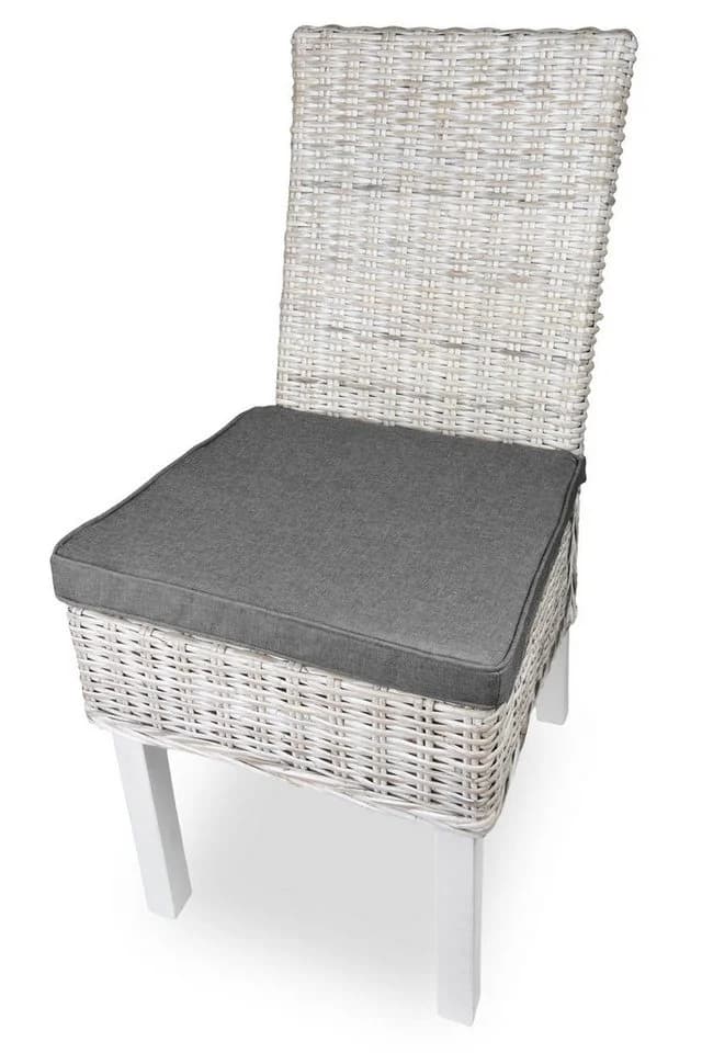 sunnypillow Stuhlkissen 4er Set Grau Modern - Bild 3