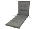 sunnypillow Liegenauflage Grau UV-Lichtecht Gartenliege Bild 1